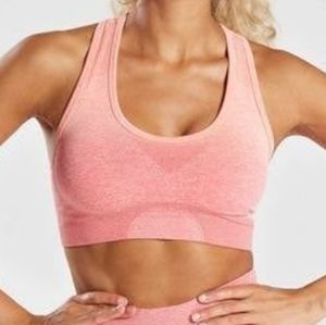 Gymshark sports bra Size M Peach Ombre